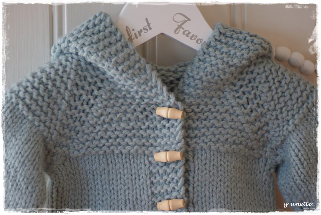 Bilde Av En Chunky Strikkejakke