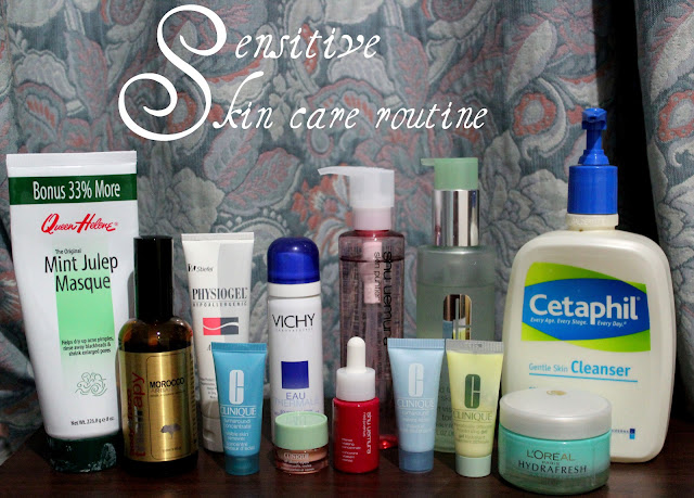 Sensitive Skin Care Routine | beestows