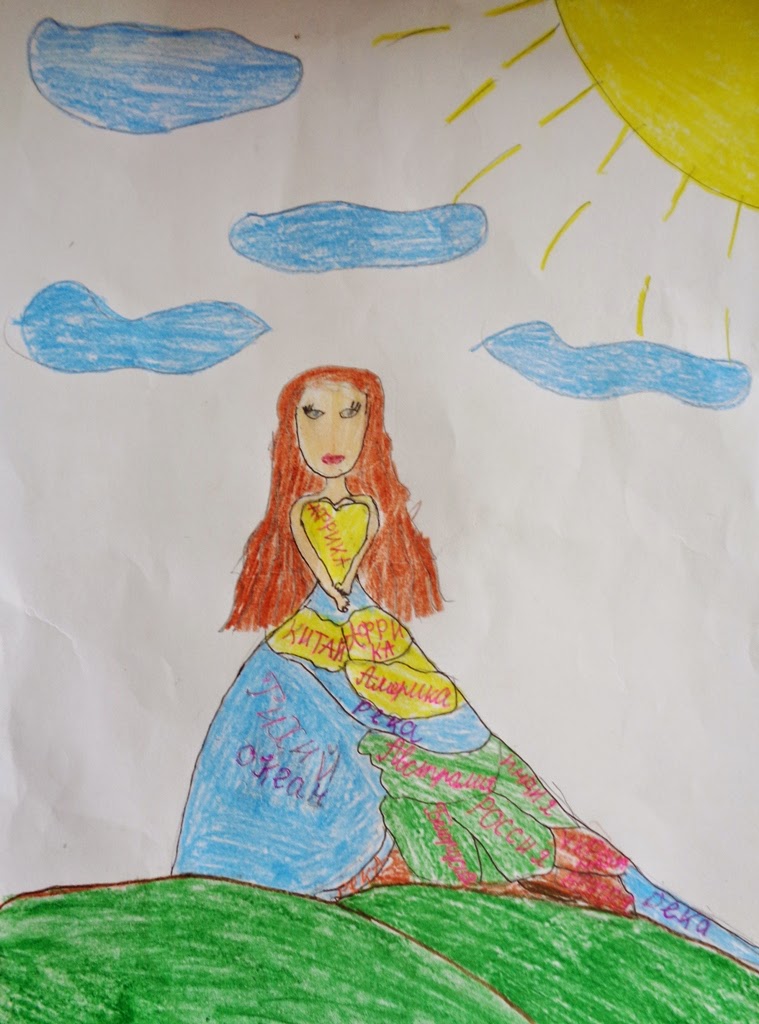 Образ россии рисунок