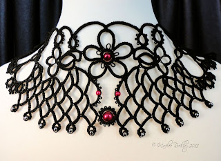 Yarnplayer's Tatting Blog: The "Fairest" collar necklace pattern is ...