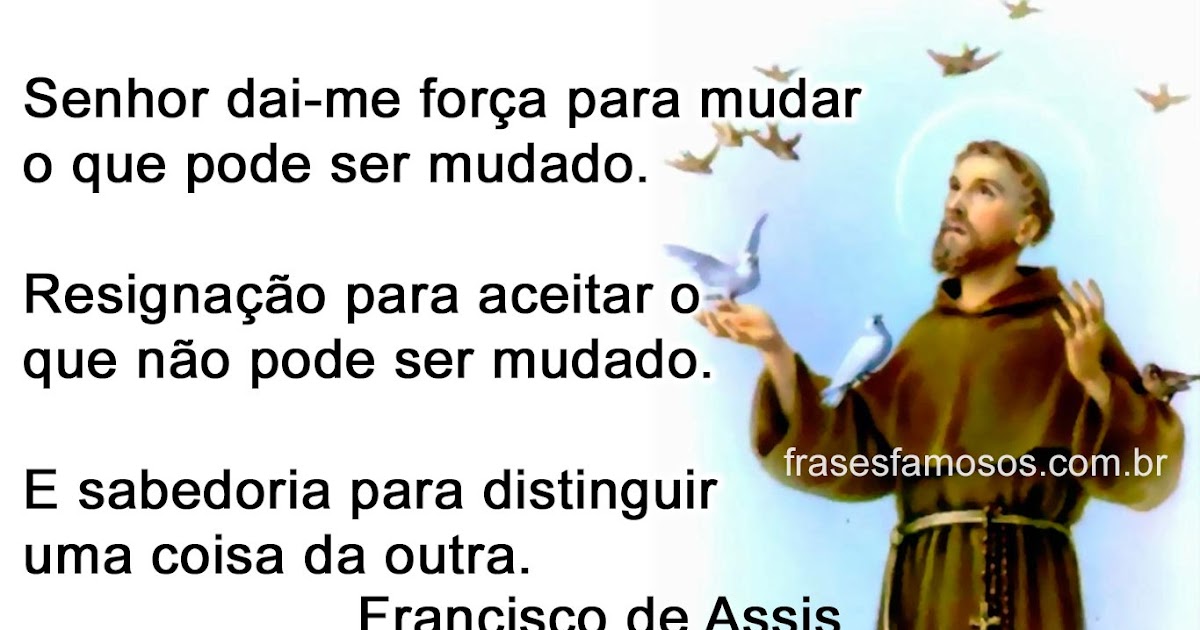 Frases de São Francisco de Assis