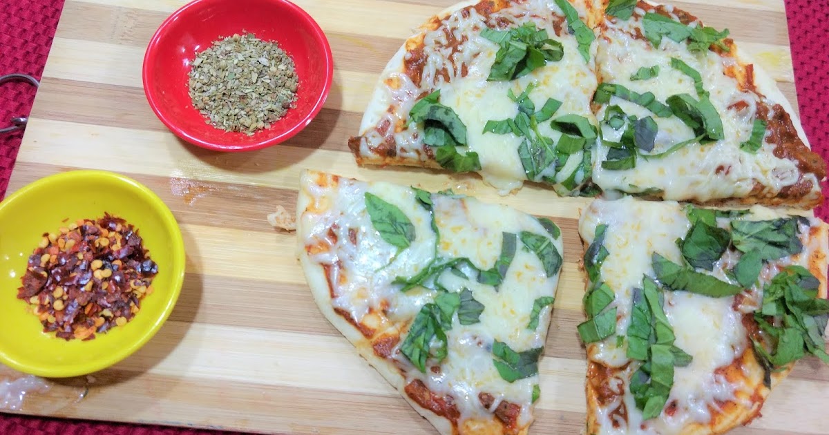 Tomato Basil Pizza Italian Pizza Recipe Gujarati Rasoi