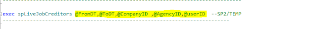 Performance When EXEC the Stored Procedure