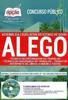 Baixar Apostila Concurso ALEGO 2019 PDF Download