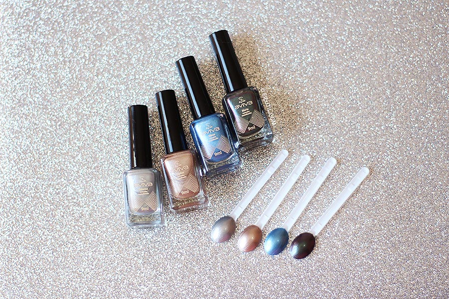 Swatches: Esmaltes 'Aviva Futurista' - Jequiti