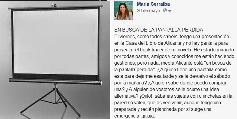 El Blog de María Serralba-Presentación en Alicante 30/05/14