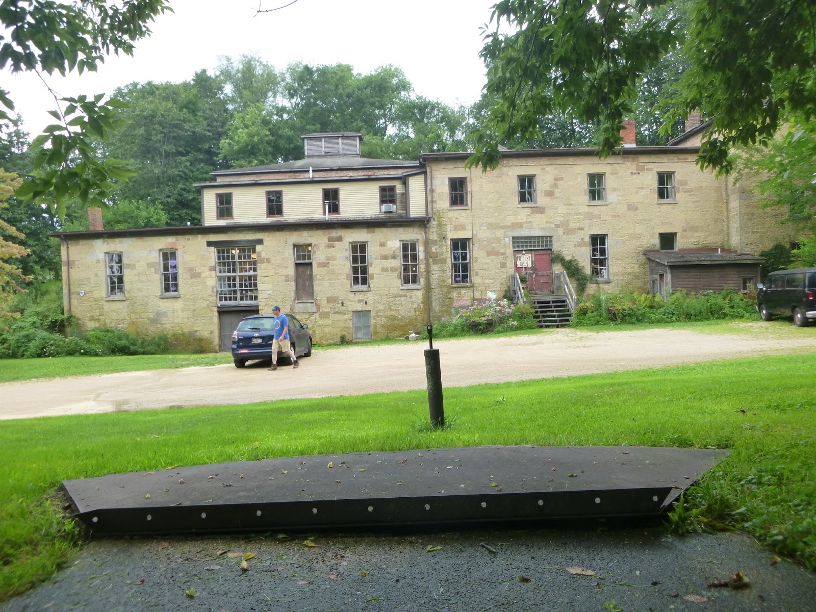 Detritus of Empire Brewery Caves Mineral Point Wisconsin
