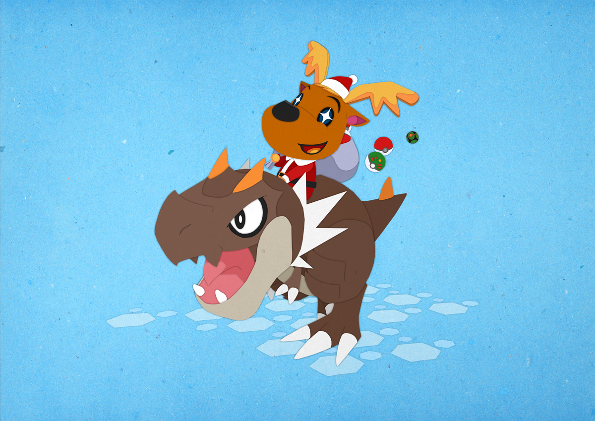 Paper Pokemon and Animal Crossing Jingle Balls