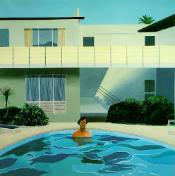 hockney david pop pool artist portrait paintings nick british artists century canvas painting wilder 1966 20th swimming acrylic maria cm