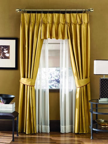 Tapicería Sarasol Decoración: Cortinas con pliegue francés