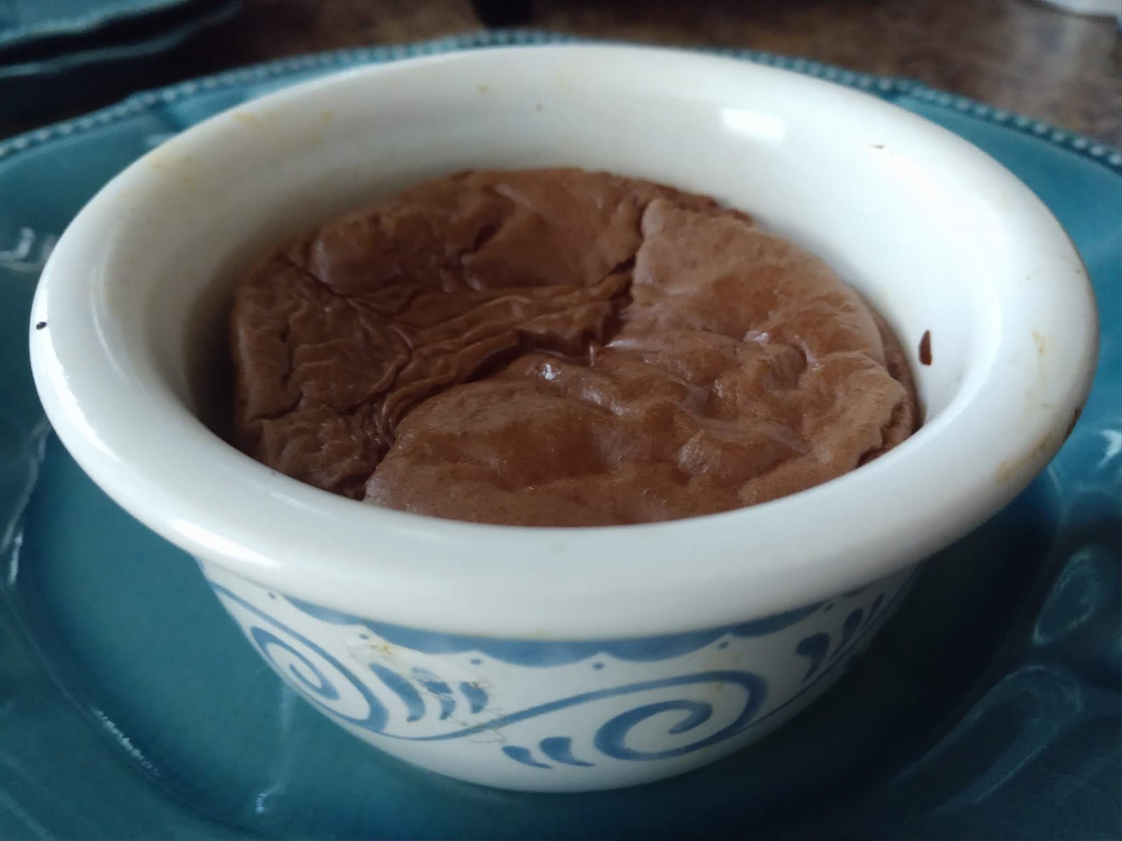 Be Creatively Healthy Chocolate Peanut Butter Soufflé