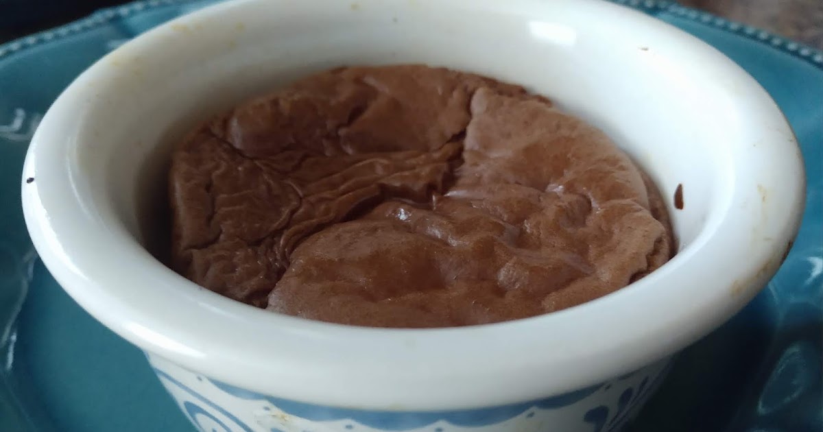 Be Creatively Healthy Chocolate Peanut Butter Soufflé