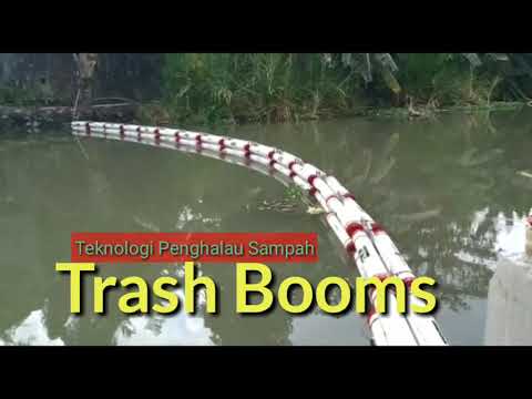 Halau Sampah, Trash Booms Dipasang di Muara Sungai Bali