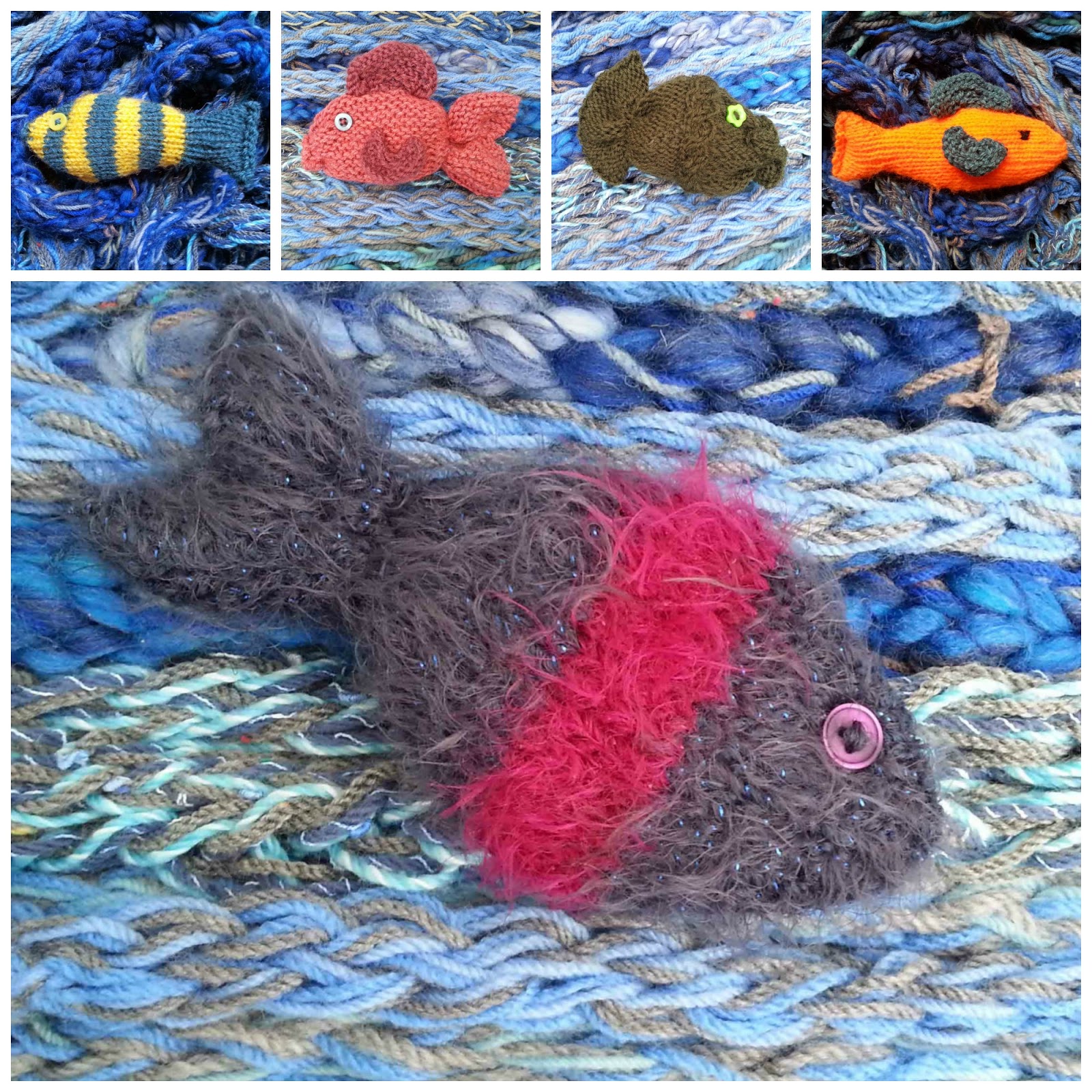 Hippystitch Fantasy Fish Knitting Patterns