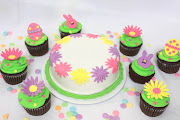 Our Easter Themed cupcakes & Spring Time Cake To Go easter 