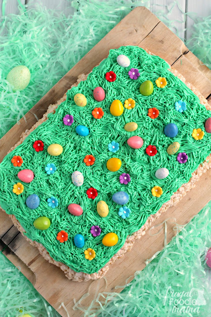 Inspired by a favorite springtime tradition, these fun & easy to make Easter Egg Hunt Rice Krispies® Treats are a must-make for your Easter celebration.