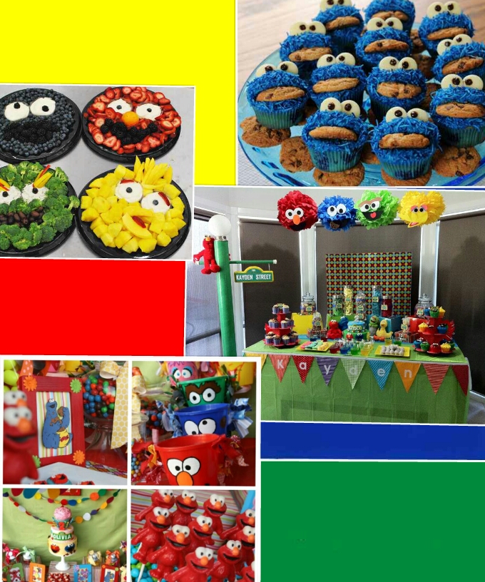Sesame Street Birthday Party inspiration