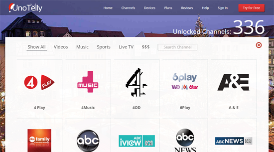 UnoTelly - Cara Menonton TV Online Streaming Percuma Tanpa Sekatan