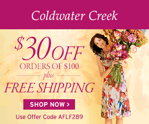 Coldwater Creek $30 off $100 + Free Shipping Exp 3/16 | Your Retail Helper