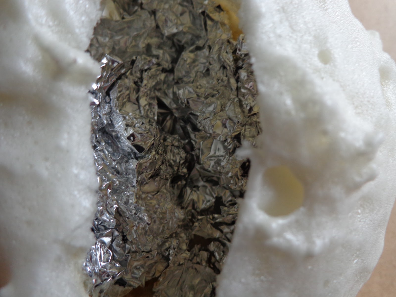 Tin Foil Underwear Foam tests