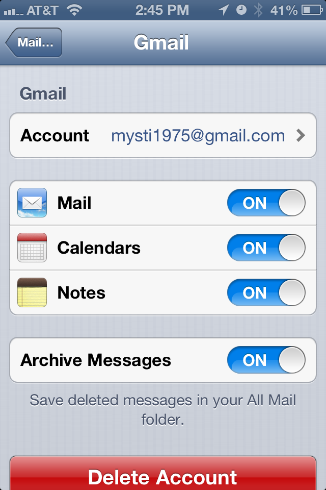 Gmail почта на айфоне