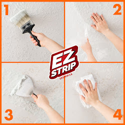 popcorn ceiling remove strip ez ceilings painted removal rid diy update without way texture clean easy depot scraping bumpy