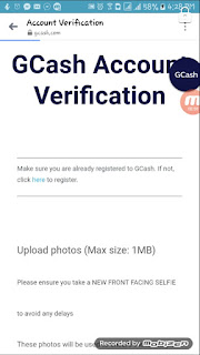 gcash uploading advisable clear