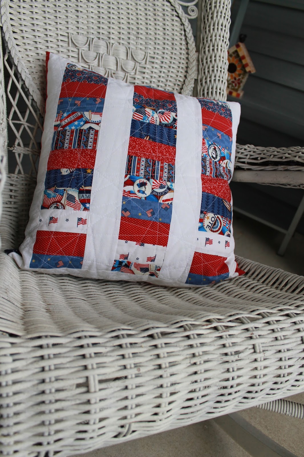 SunShine Sews... Quilted Stacked Coins Pillow Cover
