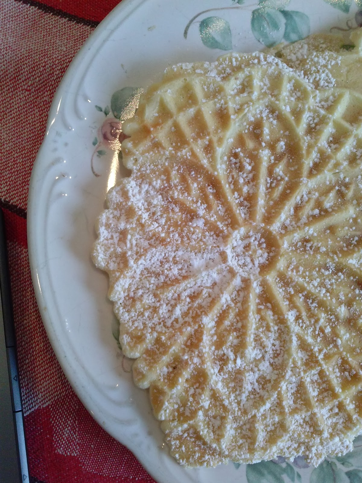 Danielle's Heartfelt Home Almond Pizzelles ♥