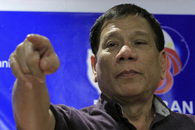 Presidential hopeful Rodrigo Duterte