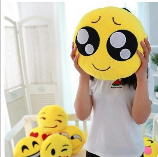 Diy Emoji Crafts How To Make Emoji Pillows No Sew With Glue Gun