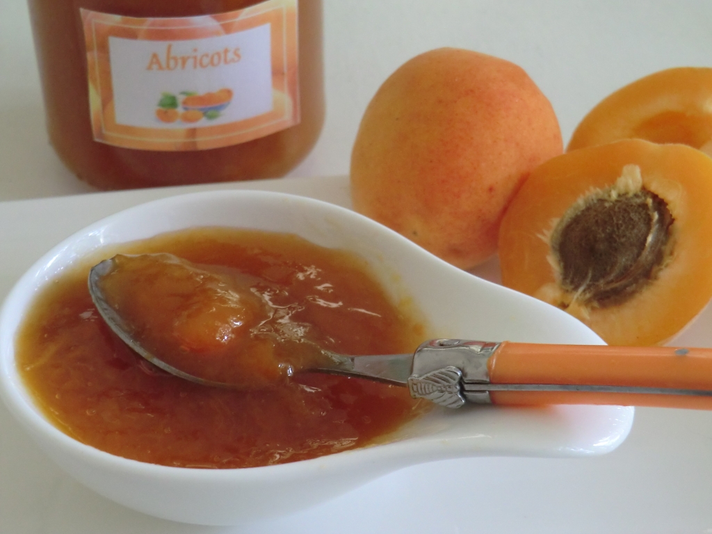 Confiture d'abricots à l'agaragar, peu sucrée... Ma petite cuisine