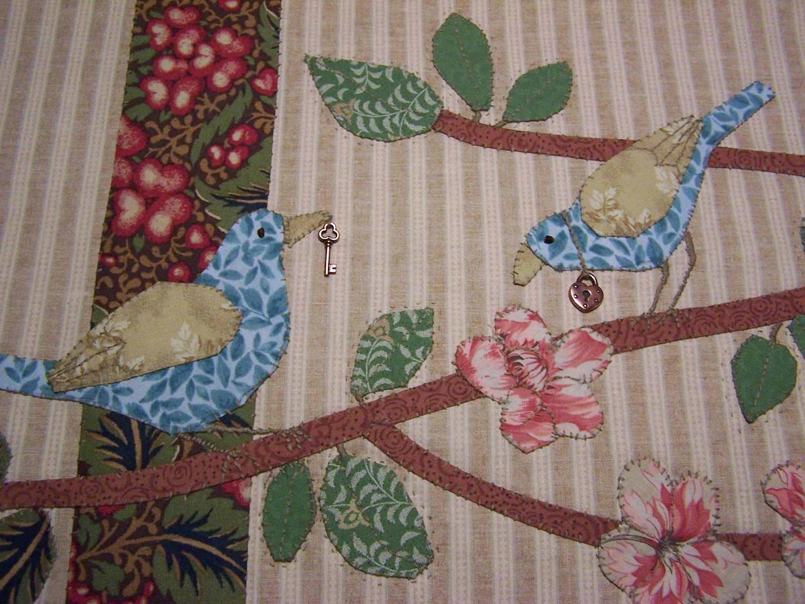 Beatrice Euphemie Applique Wall Hanging