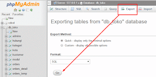 2 Cara import dan eksport database mysql lengkap dengan gambar 2 Cara import dan eksport database mysql lengkap dengan gambar