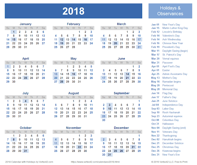 2018 Printable Calendar, 2018 Blank Calendar, 2018 Calendar Template, 2018 Calendar Printable, 2018 Calendar. Calendar 2018, Calendar, Print Calendar 2018, Calendar 2018 Templates, Templates Calendar 2018