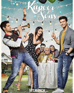 Complete cast and crew of Kapoor & Sons (2016) bollywood hindi movie wiki, poster, Trailer, music list - Siddharth Malhotra, Movie release date 18 March 2016