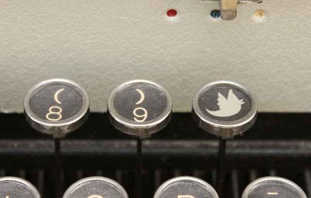 a twitter typewriter
