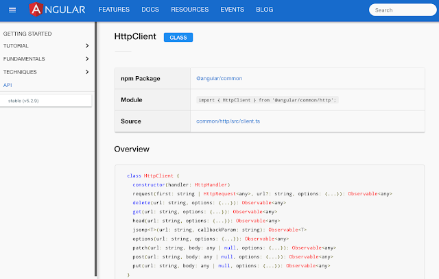 Angular HttpClient Angular HttpClient