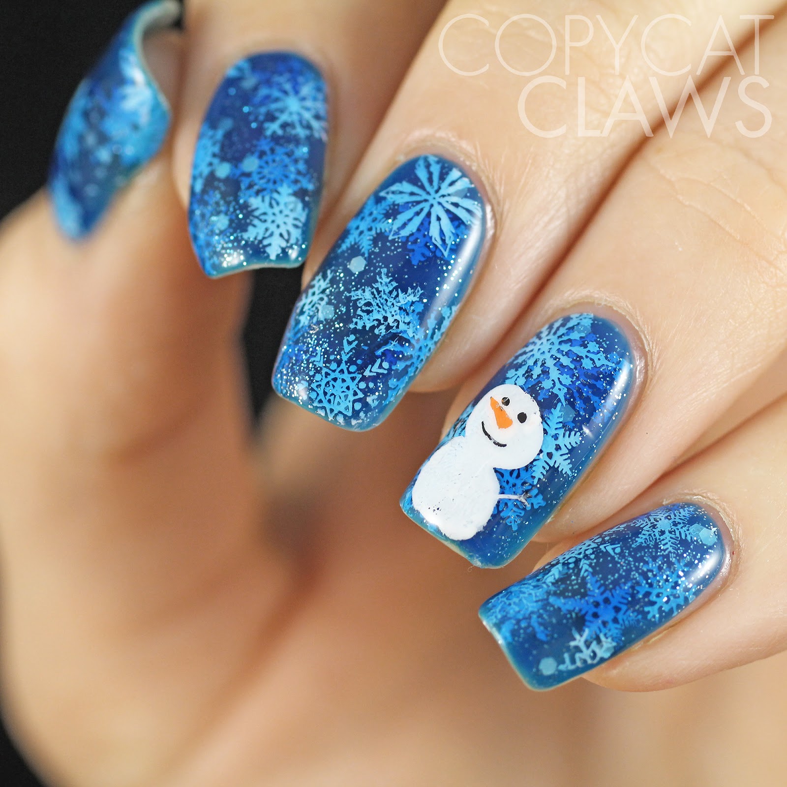 Copycat Claws: Sunday Stamping - Winter Memories