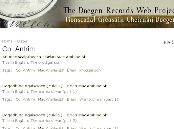 Records of Antrim Irish