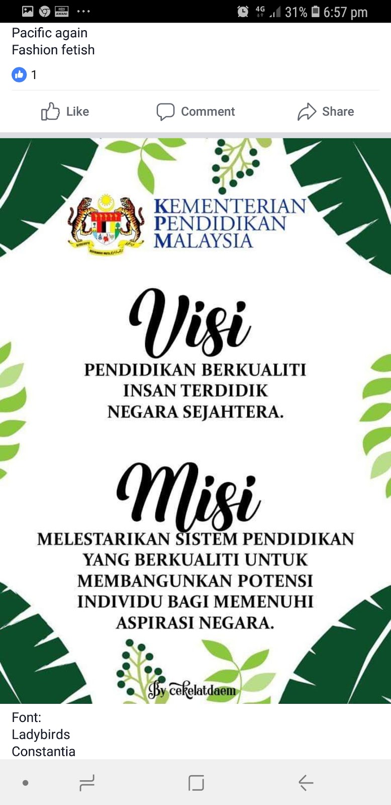 visi dan misi kpm visi dan misi kpm