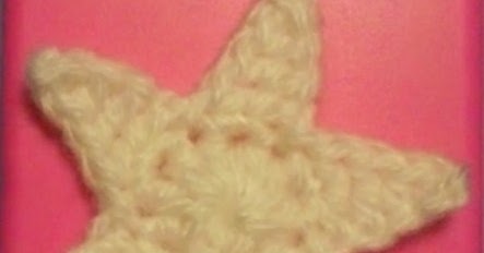 星モチーフの編み方と編み図/ Crochet Star-Crochet and Me かぎ針編み 