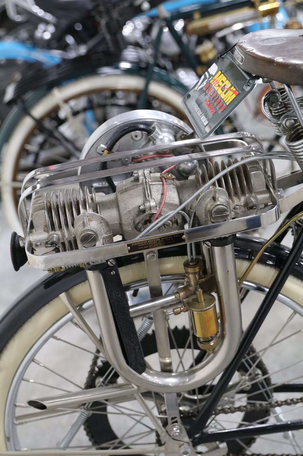 OldMotoDude 1919 Johnson Motor Wheel sold for 34,100 at the 2019
