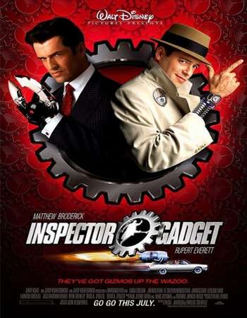 Poster Of Inspector Gadget 1999 Dual Audio 720p Web-DL [Hindi - English] Free Download Watch Online Worldfree4u