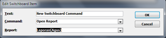 Membuat SwitchBoard di Access 2007 ~ Sebuah Catatan Kecil