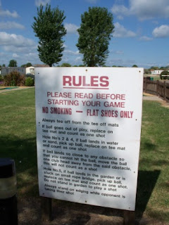 Miniature Golf at North Shore Holiday Centre and Caravan Park in Skegness