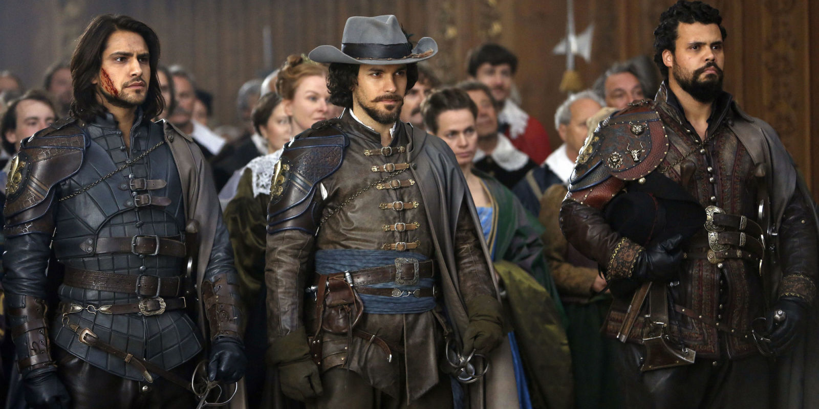 simon says quot digital spy hails the musketeers series mr garrison merry christmas