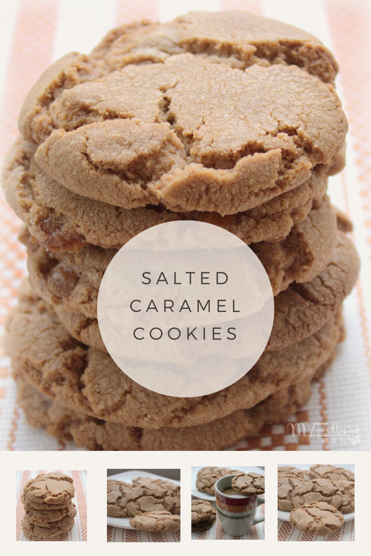 This and that Salted Caramel Cookies {Fill the Cookie Jar}