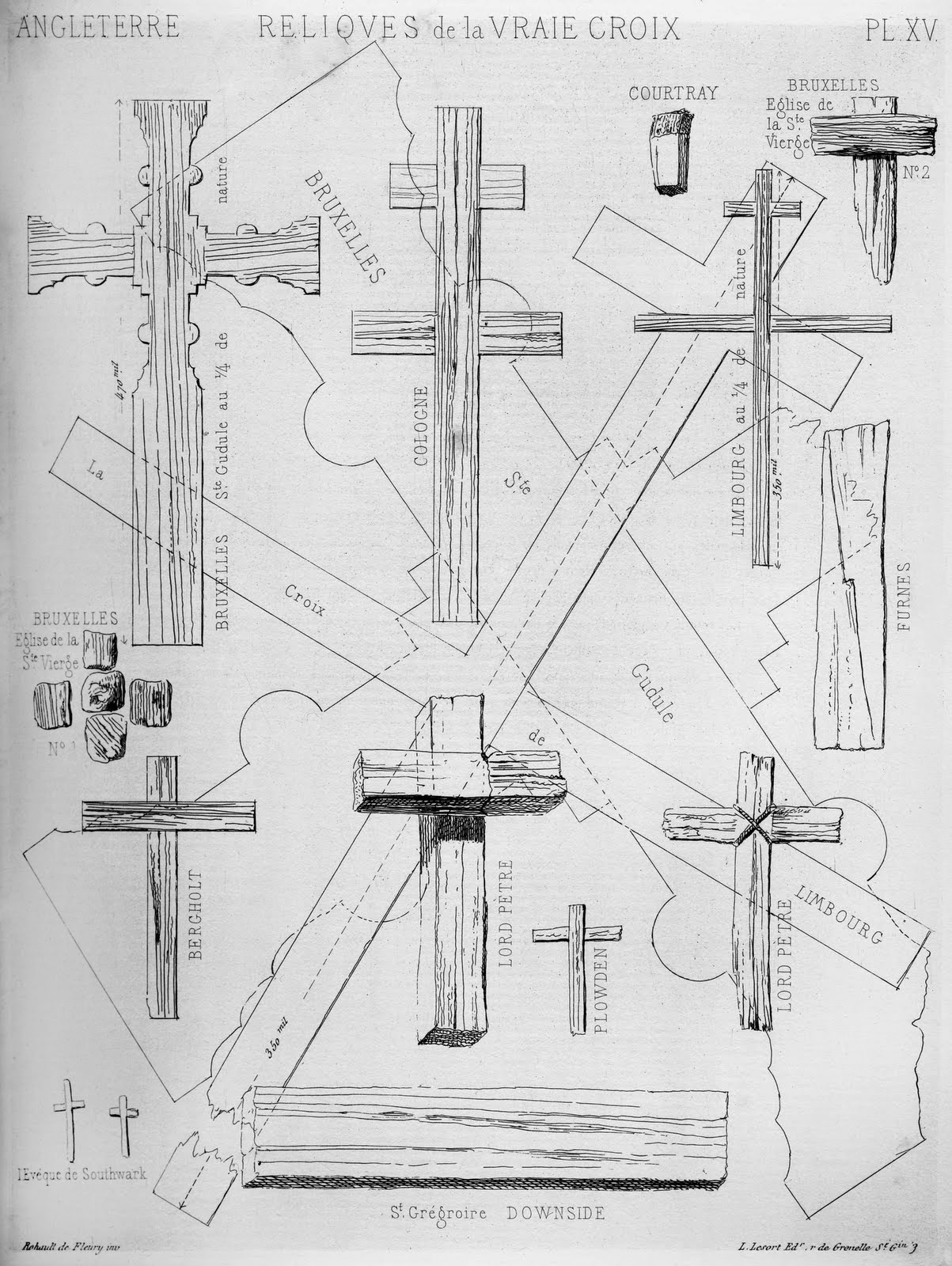 Οι εικονογραφήσεις του βιβλίου του Rohault de Fleury για το όργανα του Πάθους του Χριστού http://leipsanothiki.blogspot.be/ 