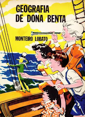 Geografia de Dona Benta. Monteiro Lobato. Editora Brasiliense. 1973-1979 (12ª a 15ª edição). Capa de Manoel Victor Filho. Ilustrações de Manoel Victor Filho.